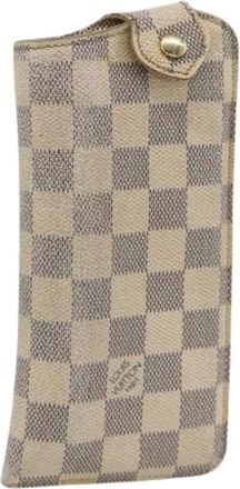 Louis Vuitton Pre-owned Accessories, female, White, Size: ONE SIZE Pre-owned Glasses Case