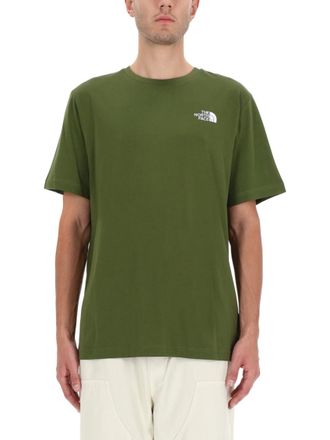 The North Face Green Logo Crew Neck T-Shirt