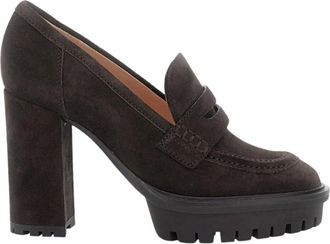 Gianvito Rossi Pumps, female, Brown, 7 UK, Rouen 45