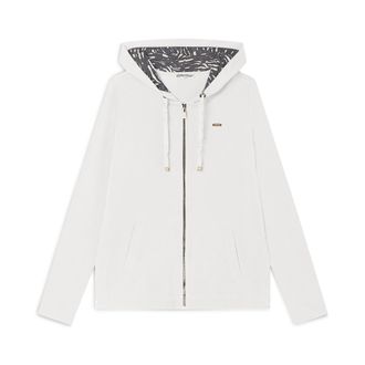 Freddy Felpa con cappuccio animalier e zip frontale