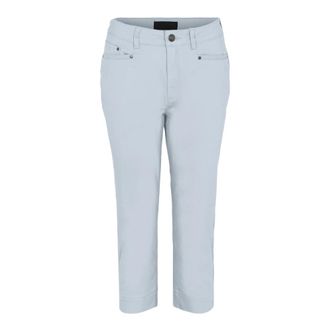 C.Ro Dames, Broeken, Blauw, Maat: 3XL