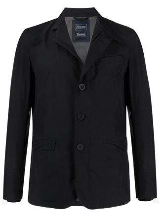 Herno technical blazer - Black