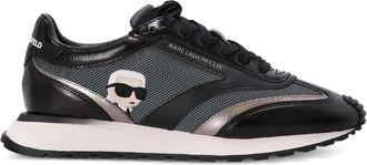 Karl Lagerfeld NFT Zone sneakers met logodetail - Zwart