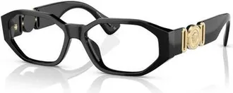 Versace 56mm Irregular optical glasses in Black at Nordstrom