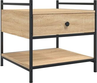 vidaXL Tavolino da Salotto Rovere Sonoma 50x50x50 cm Legno Multistrato vidaXL