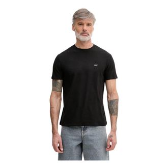 A|X Armani Exchange Heren, Tops, Zwart, Maat: XL Katoen