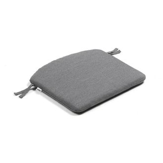 Nardi Doga Bistro Stuhl Sitzkissen, 38,5 x 40,5 cm, Fumo Sunbrella
