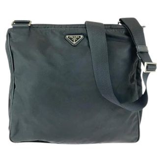 Prada Borsa a spalla Tessuto Nylon Pre-owned - - Pre-owned - unisex - Nero - ONE SIZE