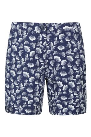 Mountain Warehouse Lakeside II Womens Printed Shorts Blue (Printed) Womens Size 4