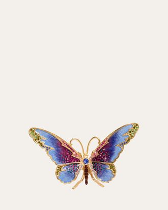 Jay Strongwater Large Butterfly Figurine