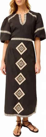 Marie Oliver Mariko Dress In Fossil