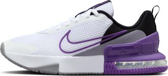 Nike Nike Mens Air Max Alpha Trainer 6 Sneaker, White/Wild Grape/Black/Cement Grey, 11.5 UK