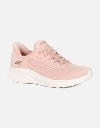 Skechers Womens Bobs Squad Chaos Slip In Trainers - Pink - Size: 8