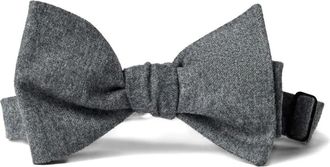 Brunello Cucinelli Papillon effetto flanella - Grigio