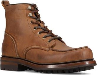 Frye Hudson Lace-Up Work Boot in Tan Tan at Nordstrom, Size 11.5