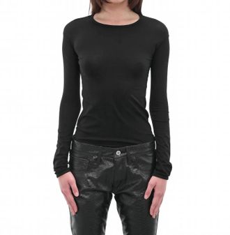 Junya Watanabe Nylon Long Sleeve Shirt In Black