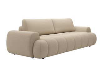 Vente-Unique Sof&aacute; cama de 4 plazas en tejido beige FRIDORA