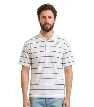 K-Way White Shirt Collar Polo