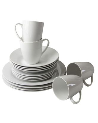 Ten Strawberry Street Simply White Round 16Pc Boxed Set