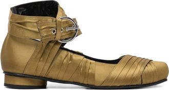 Alohas Ballerine Volant con fibbia - Oro