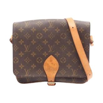 Louis Vuitton Pre-owned Cross Body Bags, female, Brown, Size: ONE SIZE Pre-owned Canvas Crossbody Bag