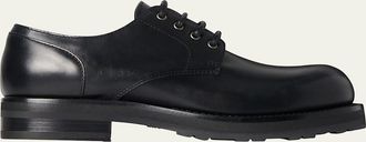 The Row Leather Derby Lug-Sole Shoes