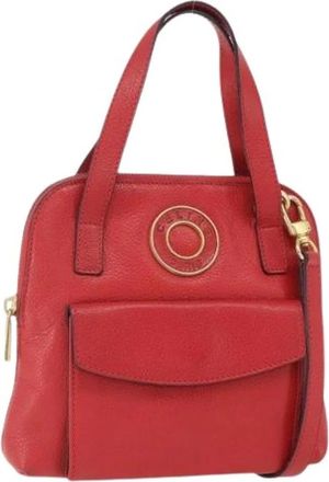 Celine Pre-owned Handbags, female, Red, Size: ONE SIZE Pre-owned Vintage Handbag