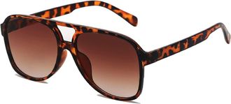 Generic Large Frame Mens and For Womens Retro Sunglasses, Outdoor Vacation Driving Glasses (Color : I, Size : Medium) 2026