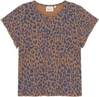 Dedicated Rib Top Ven T-Shirt f&uuml;r Damen | braun