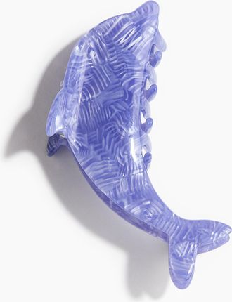 H&M Delfinf&ouml;rmige Haarklammer - Lila