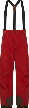 Moncler Moncler Corduroy Insulated Ski Bib, Men, Red, Size: Xl