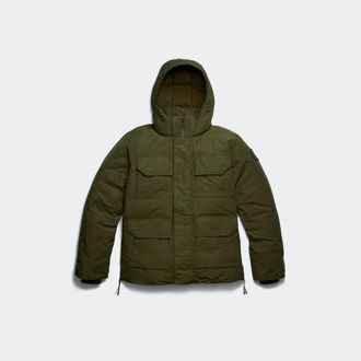 Canada Goose Maitland Cotton Parka (Men, Military Green, XL)