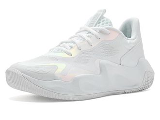 Under Armour Ace Low 2 Volleyball Shoes Womens Shoes White/White/Halo Gray : 5.5 B - Medium, Synthetic