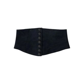 Ines De La Fressange Sylla Riem - Dames - Accessoires - Zwart - Maat: ONE Size Katoen