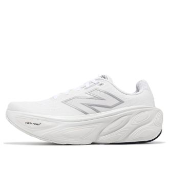 New Balance Fresh Foam X More v5 2E Wide White Silver Metallic MMORLW5