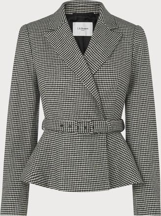 L.k. Bennett Womens Nina Jacket, Black/Cream - Size 14 UK