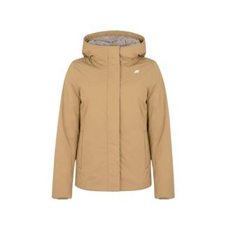 K-Way Lil Twill Soft Beaver Jacket - Jackets - Mujer - Beige - XS