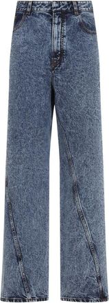 Alaia Low Waist Twisted Pants Clothing