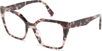 Fendi Fe 50002I 054 Optical Frame - Dames - Brillen - Veelkleurig - 54 MM - Accessoires