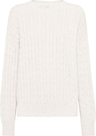 Brunello Cucinelli Dazzling sweater - Neutrals