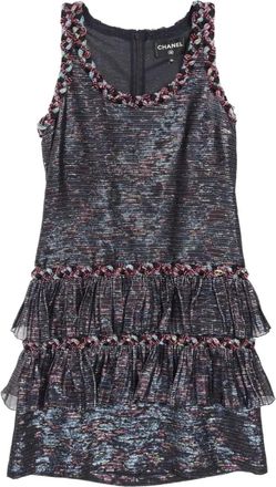 Chanel Abito smanicato 1986-1988 - Nero