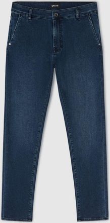 Gas Heren skinny fit chino jeans SAX ZIP CHINO 11DM