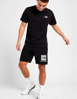 The North Face Mens The North Face Reflective Short & Simple Dome T-Shirt Set - Black - Size: 35/34/32