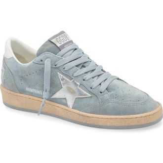 Golden Goose Ball Star Sneaker in Blue/Silver at Nordstrom, Size 12Us