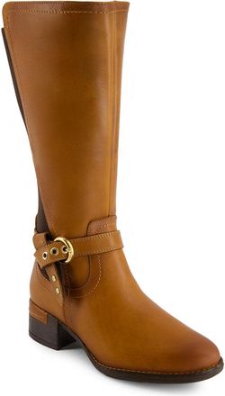 Andrea Womens Real Leather Tall Riding Boots 90577