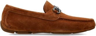Ferragamo Parigi New Loafers - Heren - Loafers - Bruin - 39 EU - Leer - Schoenen