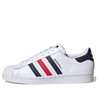 adidas Superstar White Scarlet FX2328