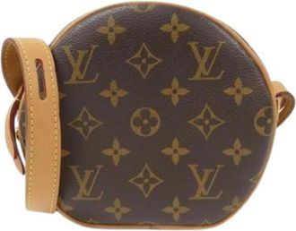 Louis Vuitton Pre-owned Cross Body Bags, female, Brown, Size: ONE SIZE Pre-owned Vintage Canvas Shoulder Bag