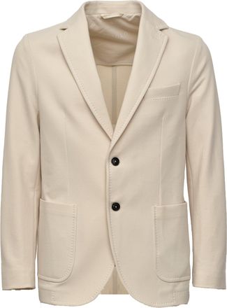 Circolo 1901 Fleece Notch Lapel Cotton Blazer