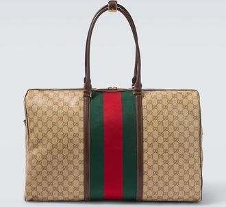 Gucci GG Web Stripe Medium duffel bag